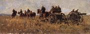 Nicolae Grigorescu The Artillerymen oil painting reproduction